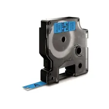 Картридж Dymo 40916/S0720710 для принтера этикеток, 9 мм x 7 м, черный шрифт на голубой ленте