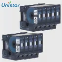 🛍 Картридж UNISTAR 10 шт.лот 9 мм, совместимый с лентой для Этикеток Dymo D1 40913, черное на белом, для 210D LM400 LM450D