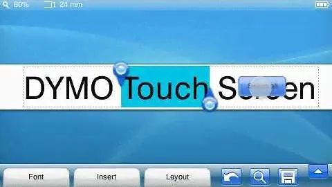 DYMO® LabelManager™ 500TS Touch Screen Desktop Label Maker