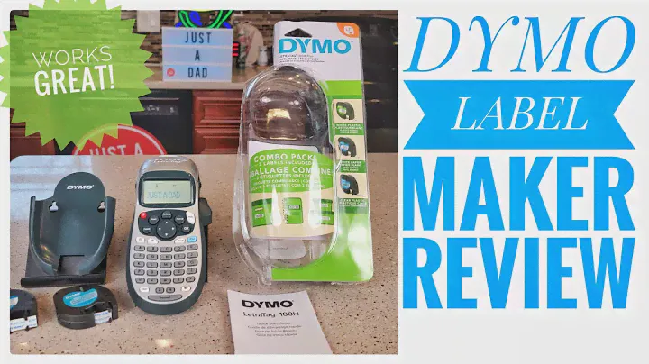 DYMO Label Maker Letra Tag 110H     Review & How To Use It