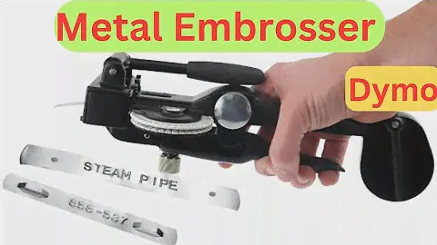 Label Marker, Dymo Rhino M1011 Metal plate Embosser #dymo #embossed  #instrumentation #embossing