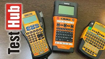 DYMO Rhino 5200 + Rhino 4200 + Brother P-Touch E550W