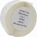 Этикетки CACTUS DYMO LABEL WRITER 450/4XL 54x25мм черный белый 500шт cs-lw-11352