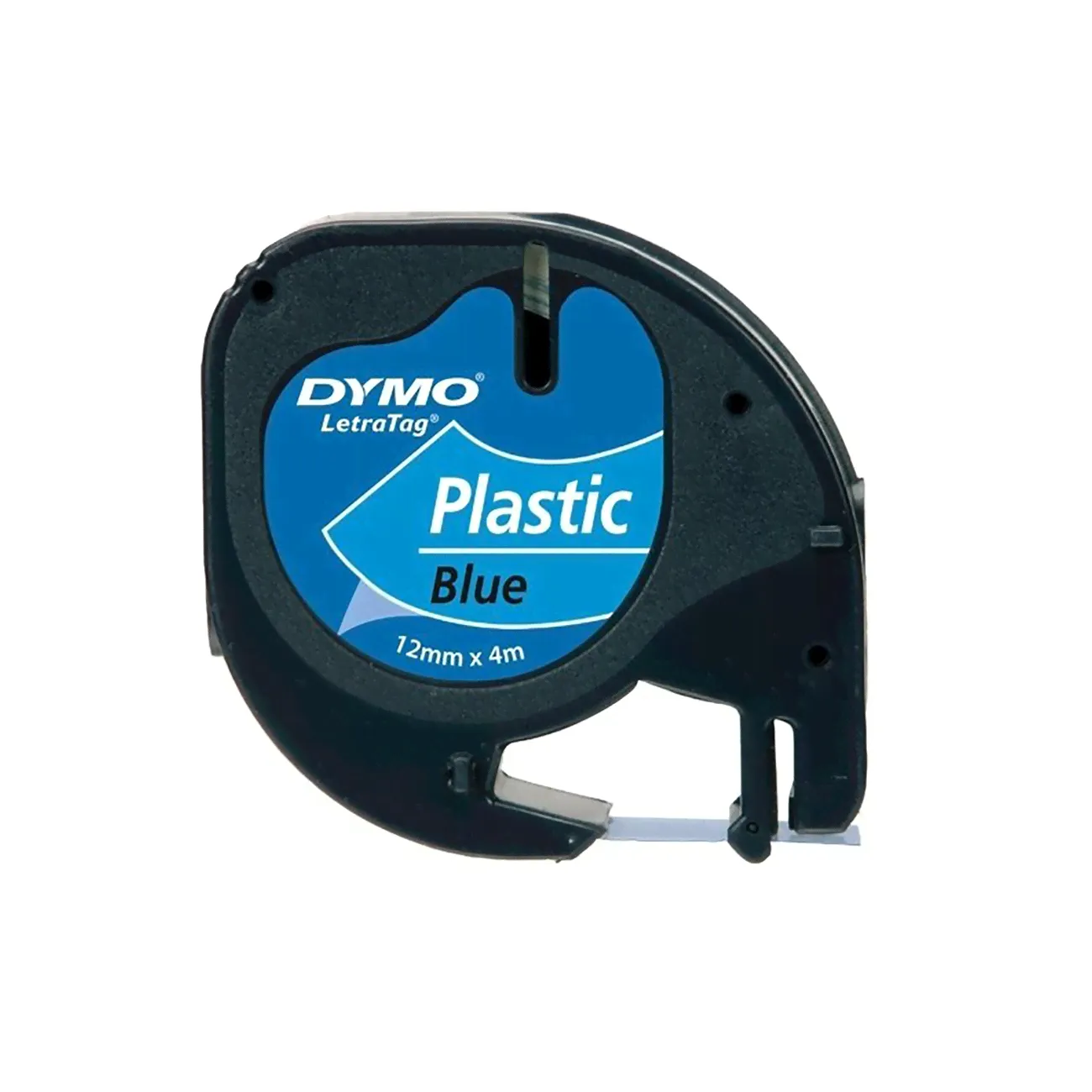 Лента Dymo S0721650/91225 (12 мм, черный на синем)-0