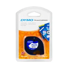 Лента Dymo S0721660/ S0721610/ 91201/ 91221 (12 мм, черный на белом)