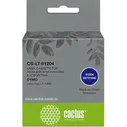 Картридж ленточный CACTUS (91204) черный/зеленый для Dymo Letra Tag LT-100H cs-lt-91204