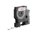 Лента Dymo S0720550/45015 (12 мм, красный на белом)