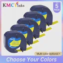 KMCYinks 5 шт. для Этикеточных Лент Dymo LetraTag 12 мм LT 91201 91202 91222 91332 для Производителя этикеток Dymo LT-100H LT-110T QX50 2000
