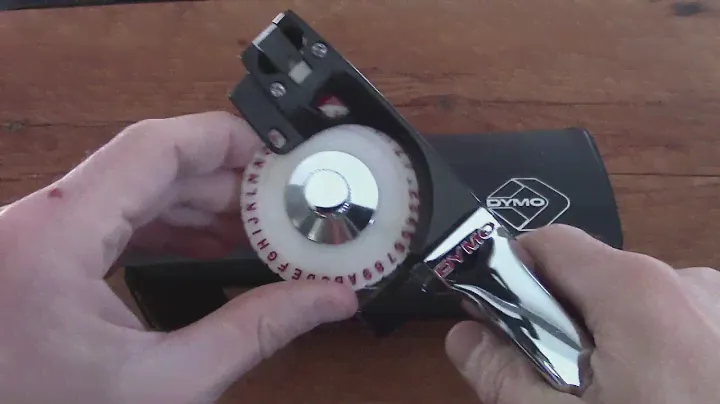 Vintage Dymo M55 Tapewriter label maker