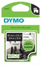 Картридж с нейлоновой лентой D1 для принтеров DYMO Label Manager, черный шрифт, 3.5 м x 19 мм Белый (DYMO16958)