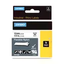 Лента Dymo S0718210/18483/18764 (12 мм, черный на белом)