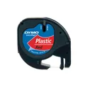 Лента Dymo S0721630/91223 (12 мм, черный на красном)