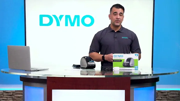Unboxing and setting up a LabelWriter 550 Turbo label printer