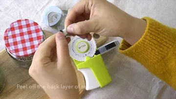 Как использовать устройство для тиснения этикеток MOTEX E-303